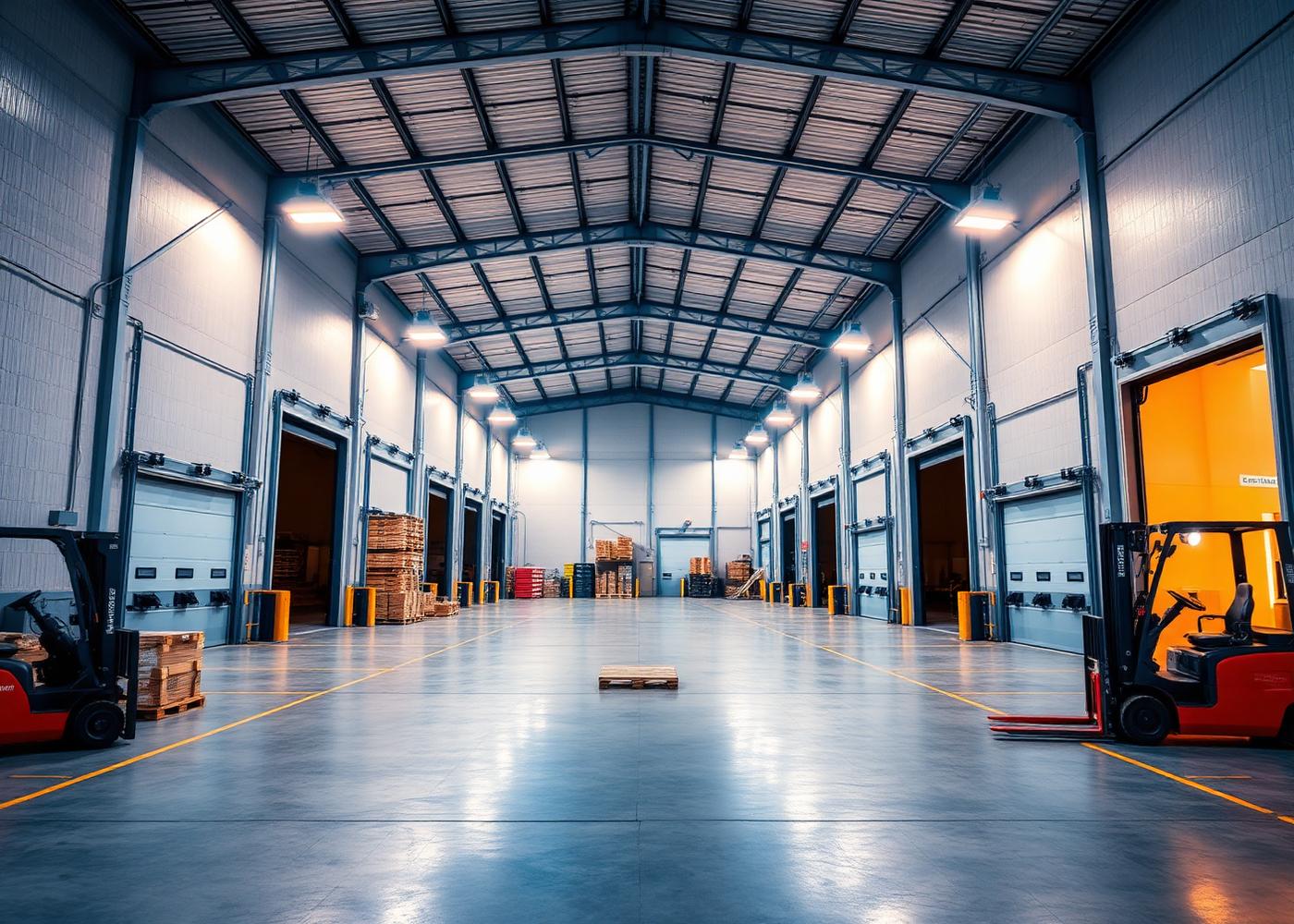 CB Frontera Logistics cross-dock warehouse near the Laredo port of entry